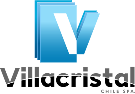 Logo Vidriería y Construcciones Villacristal Chile SPA.