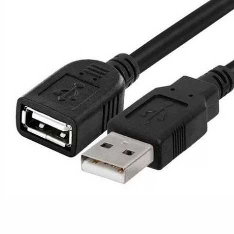 CABLE ALARGUE USB 1,5 MTS INT.CO - 2.0 AMP
