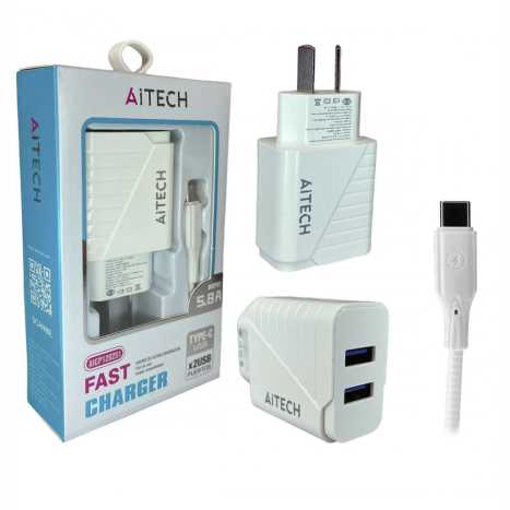 CARGADOR AITECH TIPO C