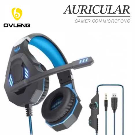 AURICULAR GAMER CON MICROFONO OVLENG