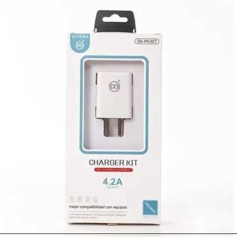 CARGADOR DITRON CARGA RAPIDA 4.2 USB A IPHONE