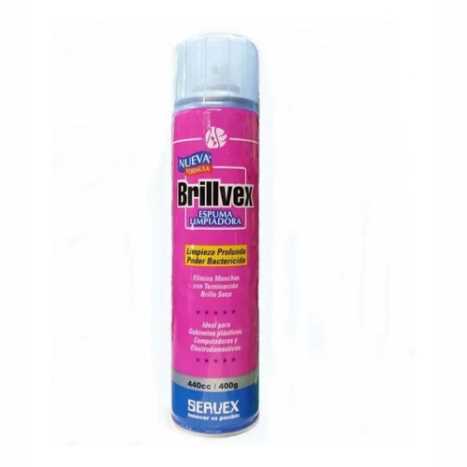 ESPUMA LIMPIADORA DE SUPERFICIES BRILLVEX 400 G
