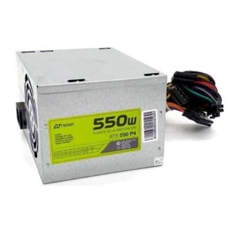 FUENTE ALIMENTACION PC DE 550W ATX 24 PINES + 4 SATA -  NOGA