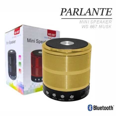 PARLANTE MINI SPEAKER WS 887 MUSK