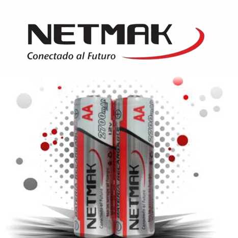 PILA RECARGABLE X2 AA 2700MAH BLISTER ROTO