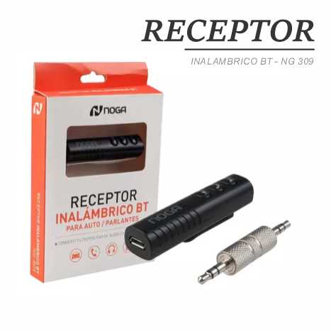 RECEPTOR INALAMBRICO BT NGB09 NOGA