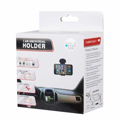 SOPORTE AUTO CELULAR PARA VIDRIO NG TECH