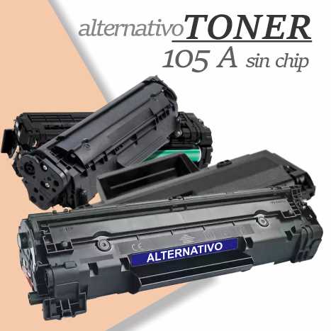 TONER 105 A SIN CHIP CARTRIDGE GTC