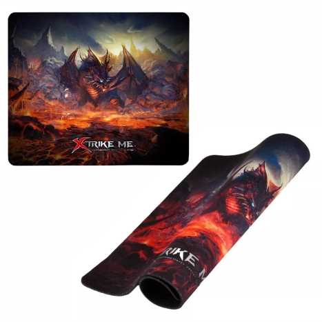 MOUSE PAD GAMER MP-002 DE GOMA 27 X 32 CM - XTRIKE ME