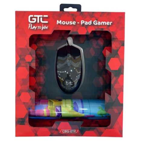 MOUSE+PAD FALL PLAY TO WIN - GTC