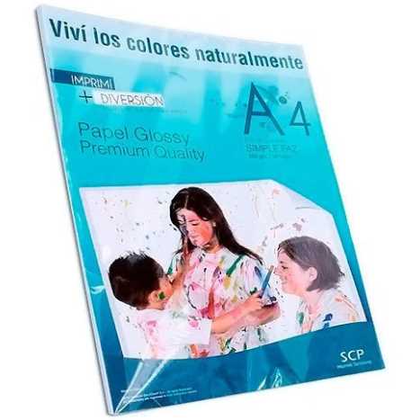 PAPEL A4 GLOSSY