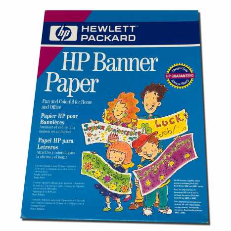 PAPEL BANNER PAPER A4 - HP